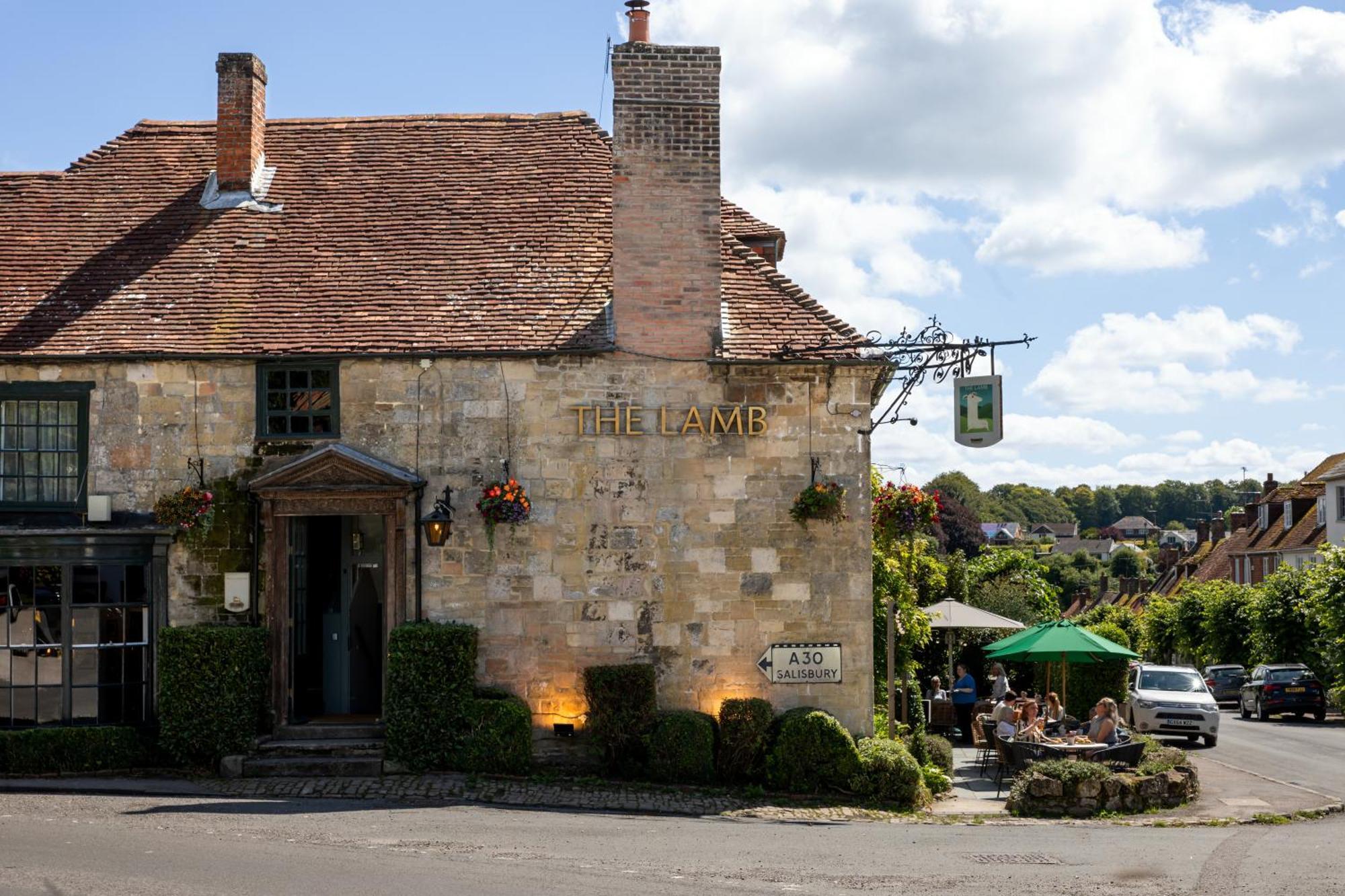 The Lamb Inn Hindon Esterno foto