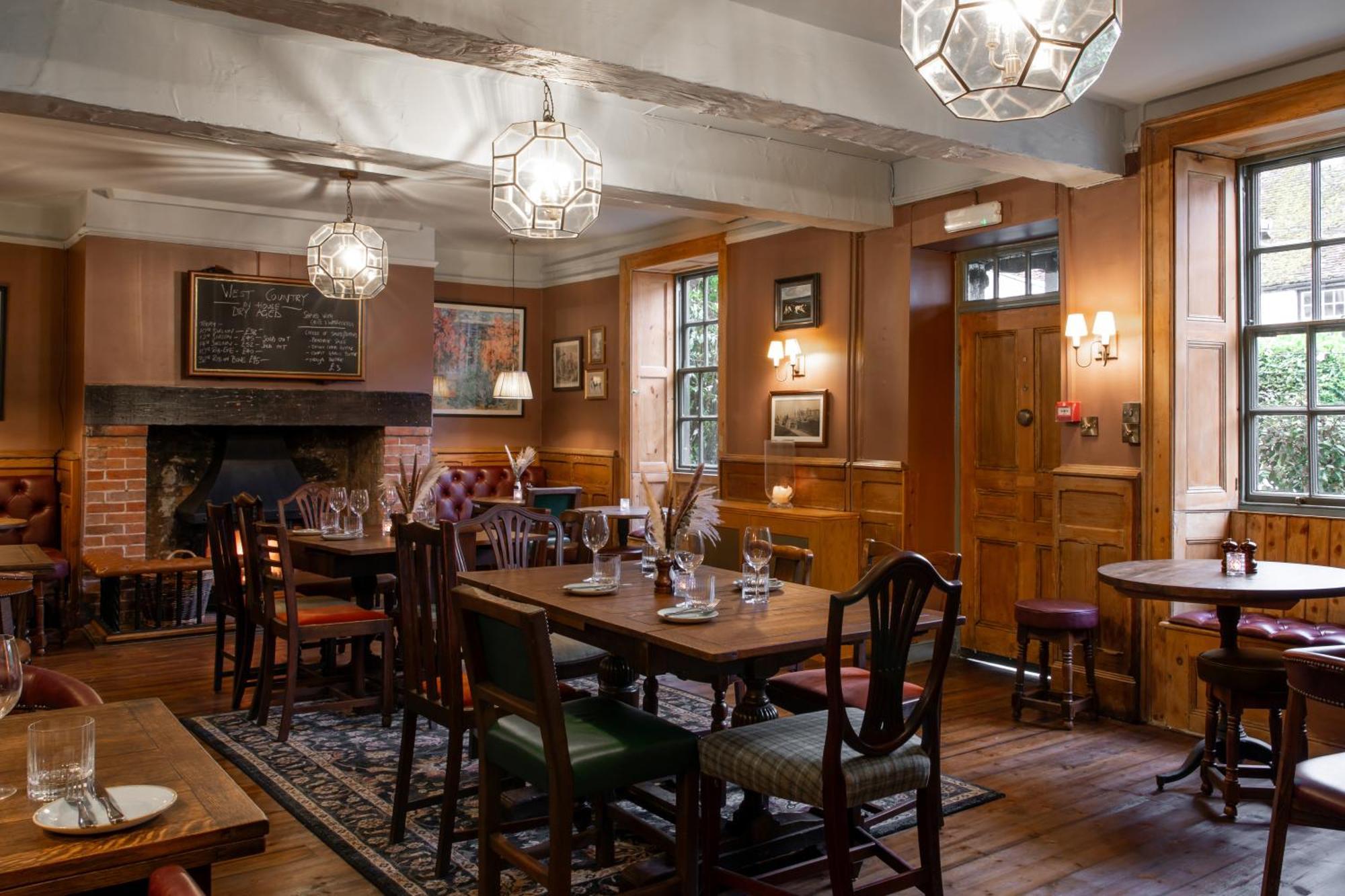The Lamb Inn Hindon Esterno foto